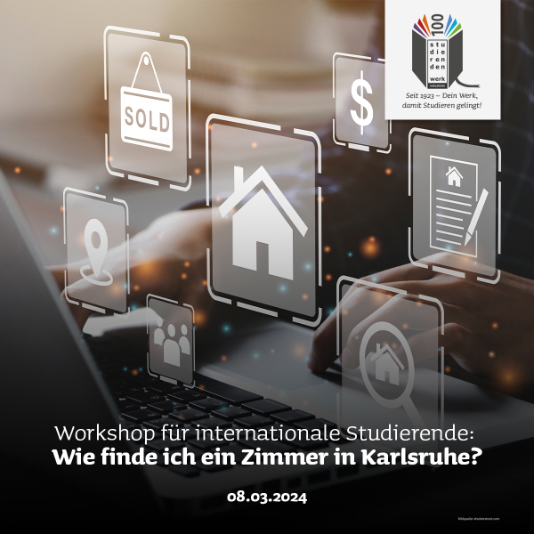 Workshop für internationale Studierende (auf Englisch): Wie finde ich ein Zimmer in Karlsruhe?