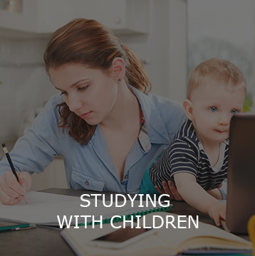 Studying with children