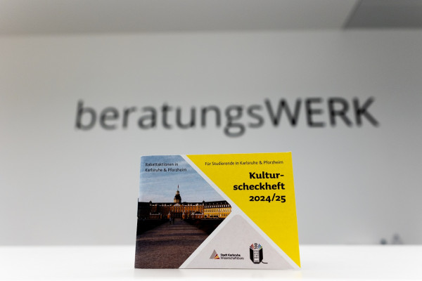 Kulturscheckheft - discount campaigns for students in Karlsruhe and Pforzheim