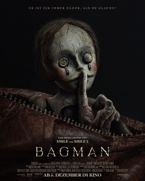 Giveaway: We are giving away 5x2 free movie tickets for the film: BAGMAN