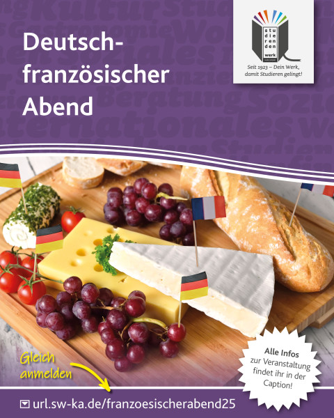 Deutsch-französischer Abend - 21. Januar 2026