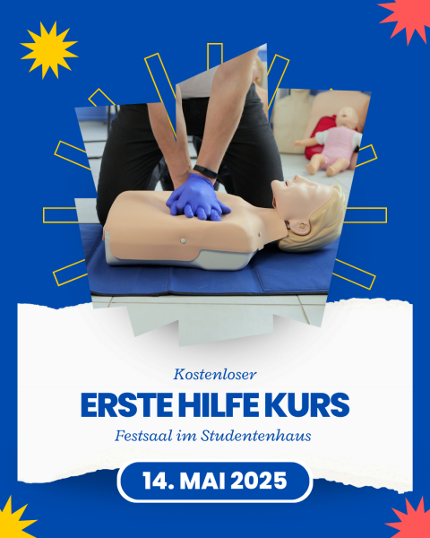 May 14 - First aid course