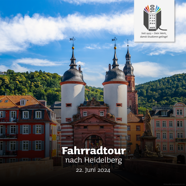 Fahrradtour nach Heidelberg am 22. Juni 2024
