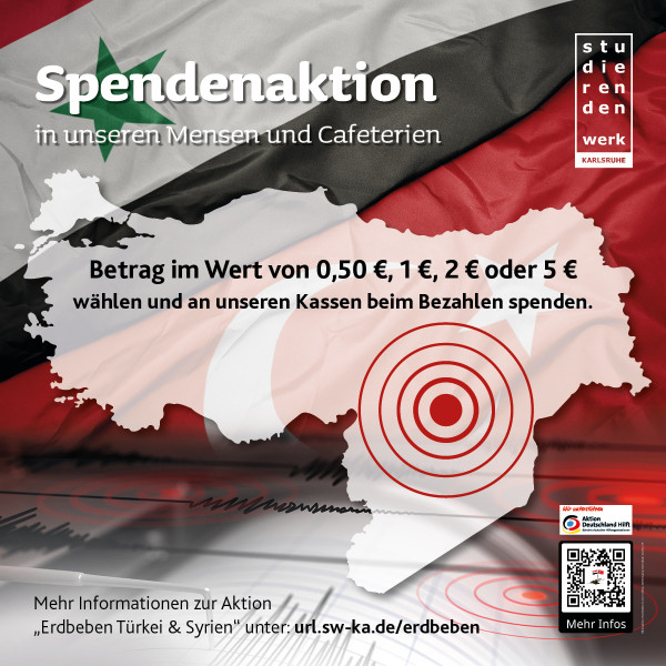 Spendenaktion „Erdbeben Türkei & Syrien“