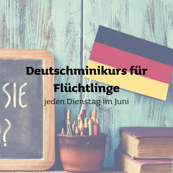 German mini course for refugees