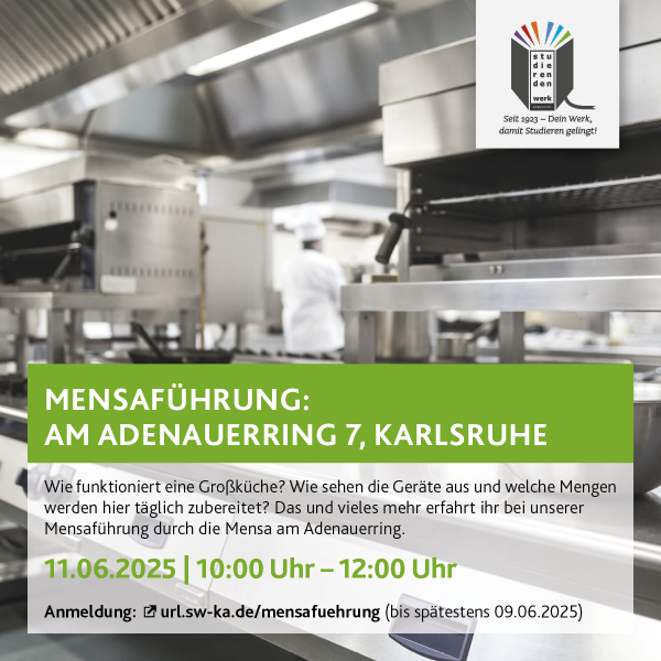 Mensaführung in der Mensa am Adenauerring