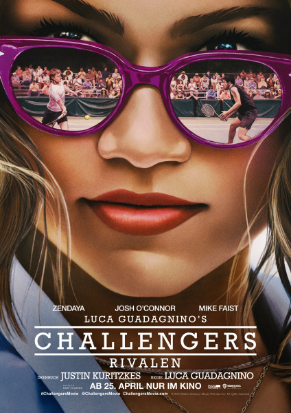 GEWINNSPIEL: Wir verlosen 5x2 Kinofreikarten für den Film CHALLENGERS – RIVALEN auf Instagram