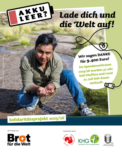Wir sagen DANKE für eure Unterstützung in Höhe von 9.400 Euro!