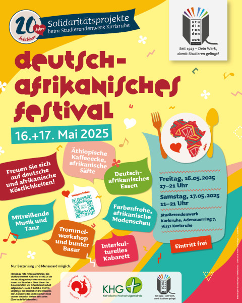 20 years of solidarity projects at Studierendenwerk Karlsruhe - that's something to celebrate!