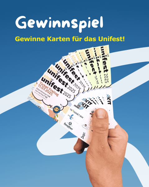 GEWINNSPIEL: Gewinne Freikarten fürs Unifest 2025!