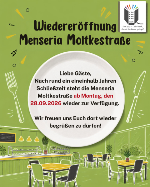 Wiedereröffnung Menseria Moltkestraße