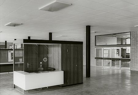 Bonausgabe im Mensa-Foyer 1961