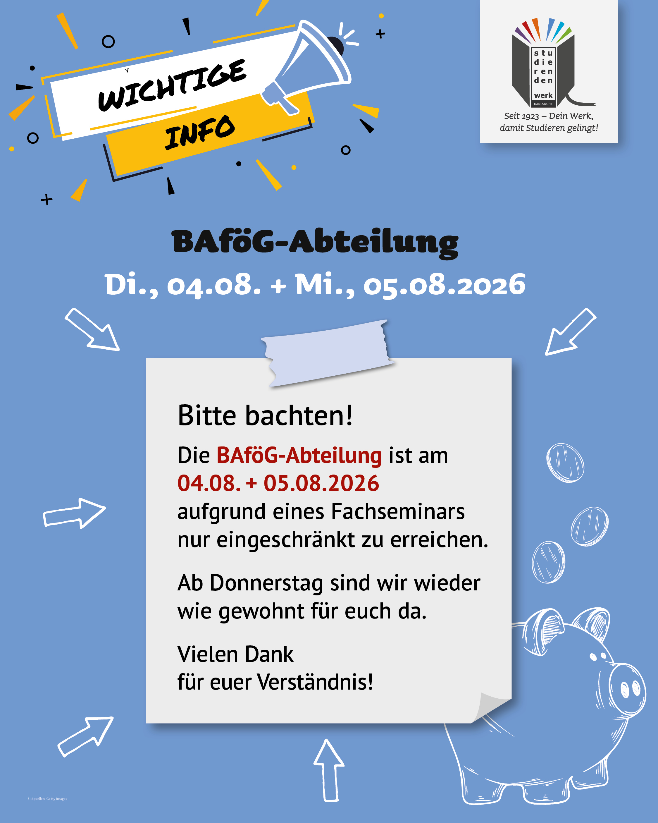 Info BAföG Amt August 2026